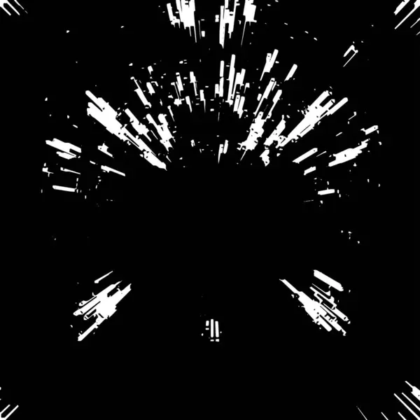 Abstraktní Černobílá Monochromní Textura Grunge Pozadí — Stockový vektor
