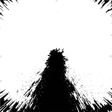 Grunge siyah beyaz desen. Monokrom soyut dokusu. Çatlakların, sürtünmelerin, çiplerin, lekelerin, mürekkep lekelerinin, çizgilerin geçmişi. Koyu tasarım arka plan yüzeyi