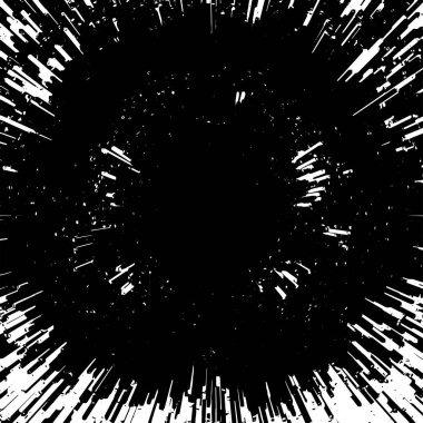 Grunge siyah beyaz desen. Monokrom soyut dokusu. Çatlakların, sürtünmelerin, çiplerin, lekelerin, mürekkep lekelerinin, çizgilerin geçmişi. Koyu tasarım arka plan yüzeyi