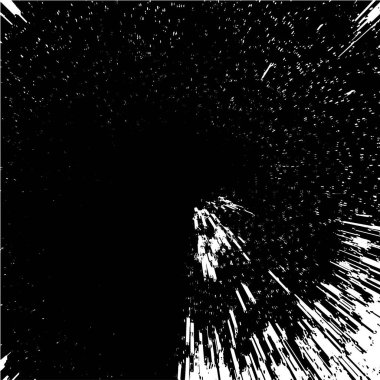 Grunge siyah beyaz desen. Monokrom soyut dokusu. Çatlakların, sürtünmelerin, çiplerin, lekelerin, mürekkep lekelerinin, çizgilerin geçmişi. Koyu tasarım arka plan yüzeyi