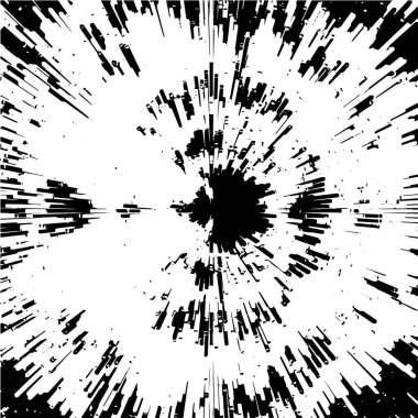 Vektör çizimi. soyut siyah beyaz arkaplan, doku.  