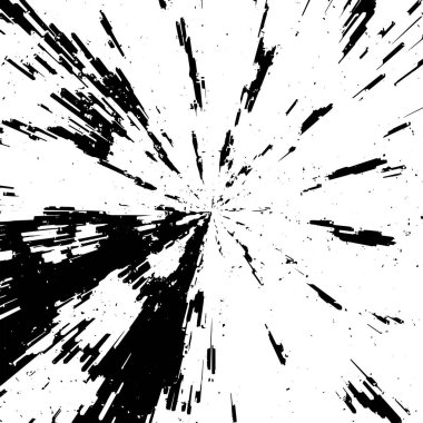 Soyut siyah beyaz arkaplan, doku. vektör illüstrasyonu     