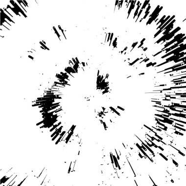 Soyut siyah beyaz arkaplan, doku. vektör illüstrasyonu     