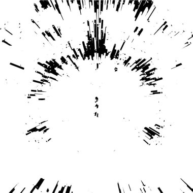  Soyut doku, siyah beyaz arkaplan. vektör illüstrasyonu   