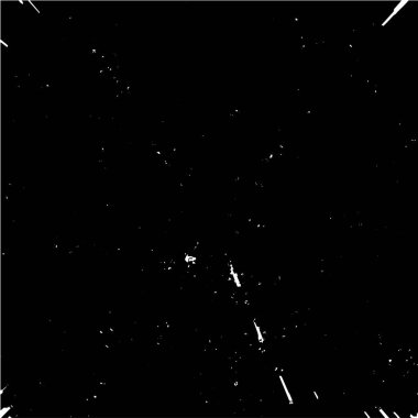 Grunge siyah ve beyaz dikişsiz desen. Tek renkli soyut doku. Çatlakların, sürtünmelerin, talaşların, lekelerin, mürekkep lekelerinin, çizgilerin arka planı. Koyu tasarım arka plan yüzeyi. Gri yazdırma öğesi