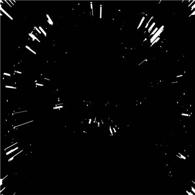 Grunge siyah ve beyaz dikişsiz desen. Tek renkli soyut doku. Çatlakların, sürtünmelerin, talaşların, lekelerin, mürekkep lekelerinin, çizgilerin arka planı. Koyu tasarım arka plan yüzeyi. Gri yazdırma öğesi