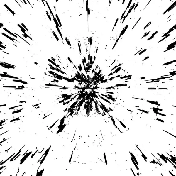 Abstraktní Černobílé Grunge Monochromatické Pozadí — Stockový vektor