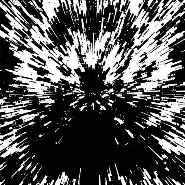 Abstrakt Svart Och Vitt Grunge Monokrom Bakgrund — Stock vektor