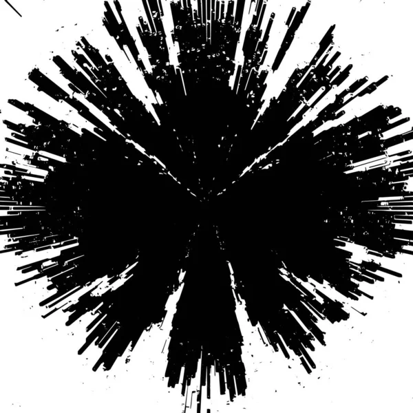 Αφηρημένο Ασπρόμαυρο Φόντο Έκρηξη Εικονογράφηση Διανύσματος — Διανυσματικό Αρχείο