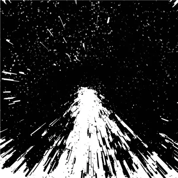 Abstrakter Schwarz Weißer Hintergrund Explosion — Stockvektor