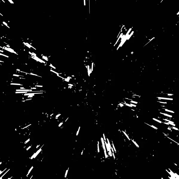 Abstrait Fond Noir Blanc Explosion — Image vectorielle