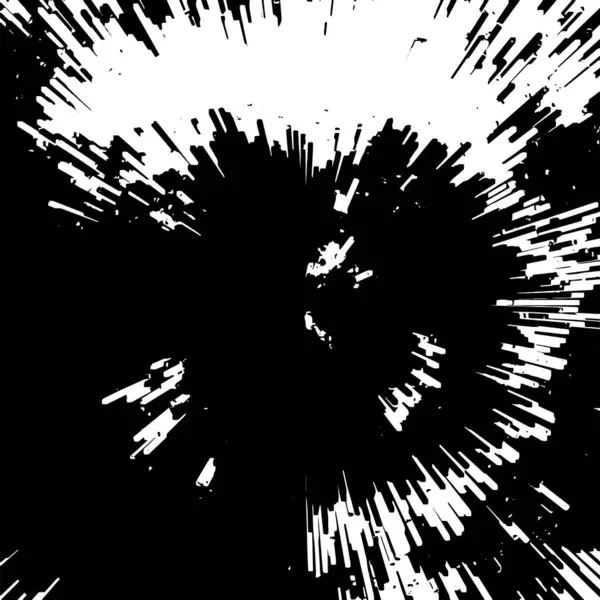 Abstracte Textuur Zwart Wit Achtergrond Vectorillustratie — Stockvector
