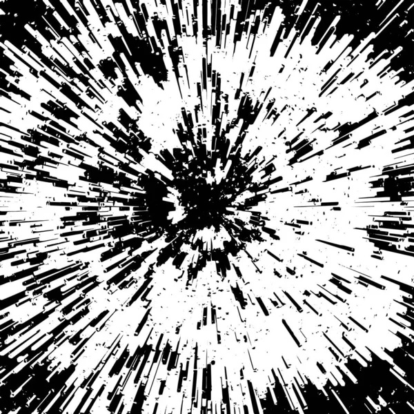 Grunge Patrón Sin Costura Blanco Negro Textura Abstracta Monocromática Antecedentes — Archivo Imágenes Vectoriales