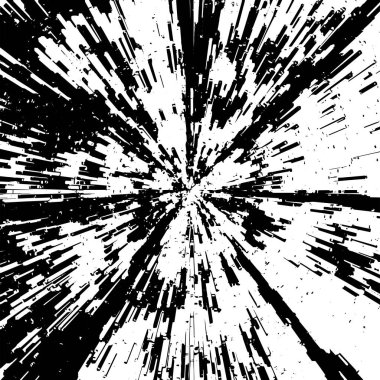 Grunge siyah ve beyaz dikişsiz desen. Tek renkli soyut doku. Çatlakların, sürtünmelerin, talaşların, lekelerin, mürekkep lekelerinin, çizgilerin arka planı. Koyu tasarım arka plan yüzeyi. Gri yazdırma öğesi