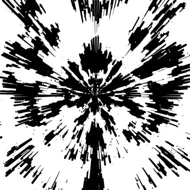 Grunge black and white pattern. Monochrome particles abstract texture. Background of cracks, scuffs, chips, stains, ink spots, lines. Dark design background surface. Gray printing element