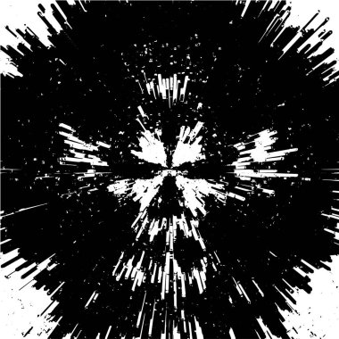 simetrik soyut arkaplan vektör çizimi