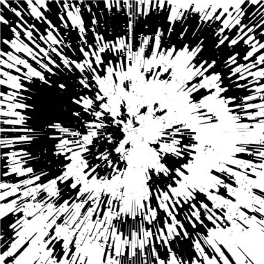 Siyah ve beyaz grunge desen arkaplanı soyut monokrom resimlemesi. . 