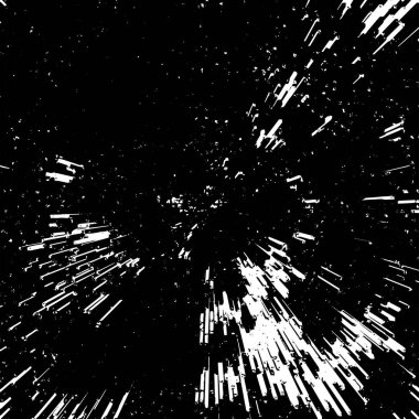 Grunge siyah beyaz desen. Monokrom soyut dokusu. Çatlakların, sürtünmelerin, çiplerin, lekelerin, mürekkep lekelerinin, çizgilerin geçmişi. Koyu tasarım arka plan yüzeyi