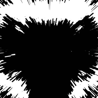 Grunge siyah beyaz desen. Monokrom soyut dokusu. Çatlakların, sürtünmelerin, çiplerin, lekelerin, mürekkep lekelerinin, çizgilerin geçmişi. Koyu tasarım arka plan yüzeyi