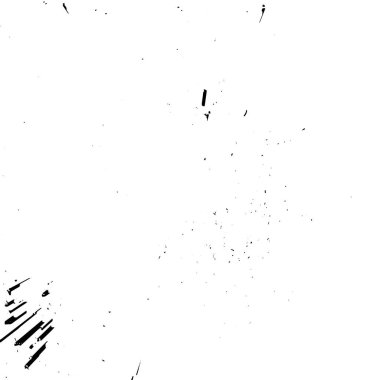 Grunge siyah beyaz desen. Monokrom soyut dokusu. Çatlakların, sürtünmelerin, çiplerin, lekelerin, mürekkep lekelerinin, çizgilerin geçmişi. Koyu tasarım arka plan yüzeyi