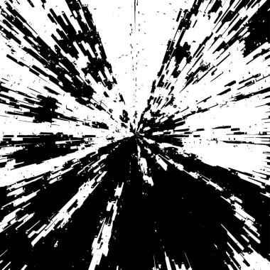 Grunge siyah beyaz desen. Monokrom soyut dokusu. Çatlakların, sürtünmelerin, çiplerin, lekelerin, mürekkep lekelerinin, çizgilerin geçmişi. Koyu tasarım arka plan yüzeyi