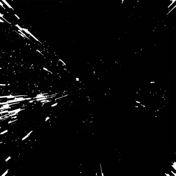 Grunge Zwart Wit Naadloze Patroon Monochrome Abstracte Textuur Achtergrond Van — Stockvector