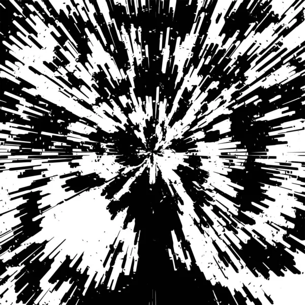 Svart Och Vitt Grunge Konsistens Bakgrund Abstrakt Monokrom Illustration — Stock vektor