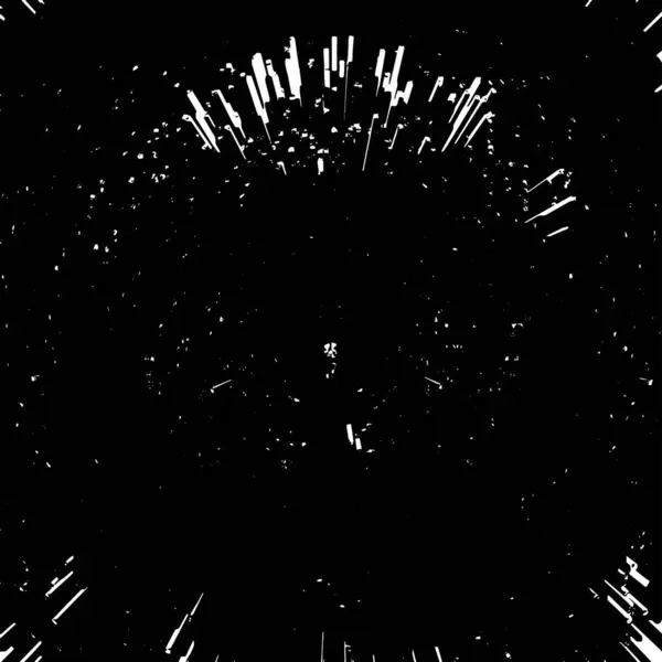 Zwart Wit Grunge Textuur Achtergrond Abstract Monochrome Illustratie — Stockvector