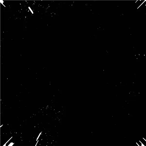 Grunge Schwarz Weiß Muster Monochrom Abstrakte Textur Hintergrund Von Rissen — Stockvektor