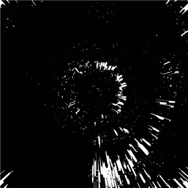 Grunge siyah beyaz desen. Monokrom soyut dokusu. Çatlakların, sürtünmelerin, çiplerin, lekelerin, mürekkep lekelerinin, çizgilerin geçmişi. Koyu tasarım arka plan yüzeyi