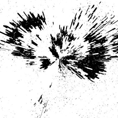 Grunge siyah beyaz desen. Monokrom soyut dokusu. Çatlakların, sürtünmelerin, çiplerin, lekelerin, mürekkep lekelerinin, çizgilerin geçmişi. Koyu tasarım arka plan yüzeyi