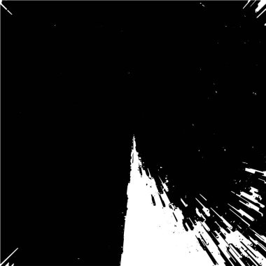 Siyah beyaz grunge. Tehlike örtüsü dokusu. Soyut yüzey tozu 