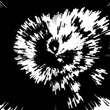 Siyah beyaz grunge. Tehlike örtüsü dokusu. Soyut yüzey tozu ve kaba duvar arkaplanı kavramı. Sıkıntı grunge etkisi yarattı