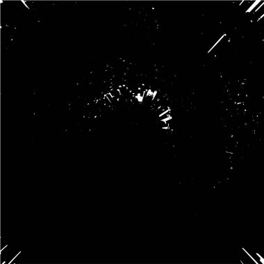 Siyah ve beyaz renklerde soyut grunge arkaplanı. vektör illüstrasyonu