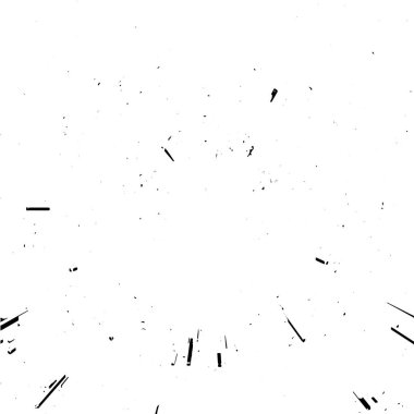 Grunge black and white pattern. Monochrome particles abstract texture. Background of cracks, scuffs, chips, stains, ink spots, lines. Dark design background surface. Gray printing element