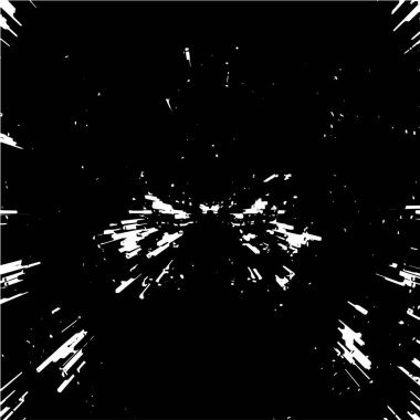 Grunge black and white pattern. Monochrome particles abstract texture. Background of cracks, scuffs, chips, stains, ink spots, lines. Dark design background surface. Gray printing element