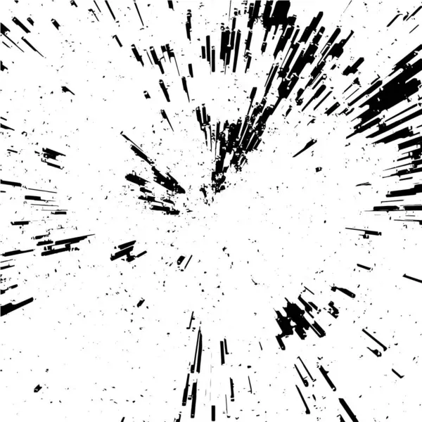 Zwart Wit Grunge Stress Overlay Textuur Abstract Oppervlaktestof — Stockvector