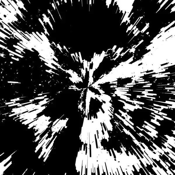 彩色粉末在黑色背景上爆炸 五颜六色的灰尘爆炸 — 图库矢量图片