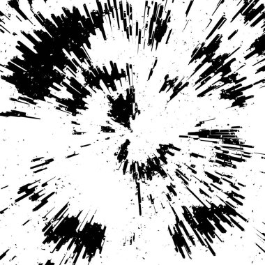 Vektör grunge dokusu. Siyah beyaz arkaplan