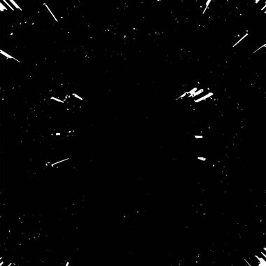 Vektör grunge dokusu. Siyah beyaz arkaplan