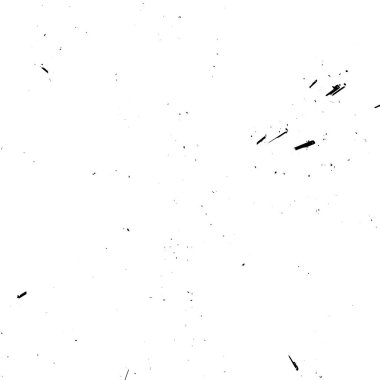 Siyah ve beyaz soyut arka plan. Noktaların, çatlakların, tozların, lekelerin tek renkli dokusu. Yazdırma ve tasarım için desen