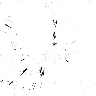 Monokrom elementlerle soyut desen. vektör illüstrasyonu