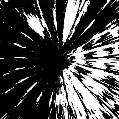 Monokrom elementlerle soyut desen. vektör illüstrasyonu