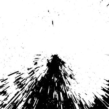 Monokrom elementlerle soyut desen. vektör illüstrasyonu