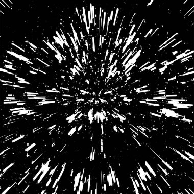 Monokrom elementlerle soyut desen. vektör illüstrasyonu