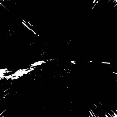 Monokrom elementlerle soyut desen. vektör illüstrasyonu