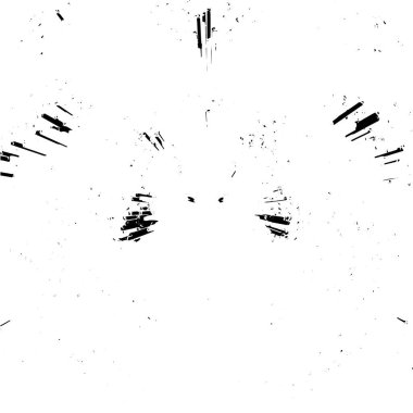 Monokrom elementlerle soyut desen. vektör illüstrasyonu