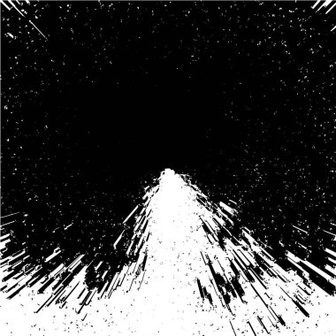 Monokrom elementlerle soyut desen. vektör illüstrasyonu