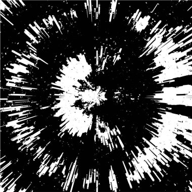 Monokrom elementlerle soyut desen. vektör illüstrasyonu