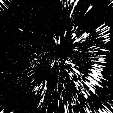Grunge siyah beyaz desen. Monokrom soyut dokusu. Çatlakların, sürtünmelerin, çiplerin, lekelerin, mürekkep lekelerinin, çizgilerin geçmişi. Koyu tasarım arka plan yüzeyi